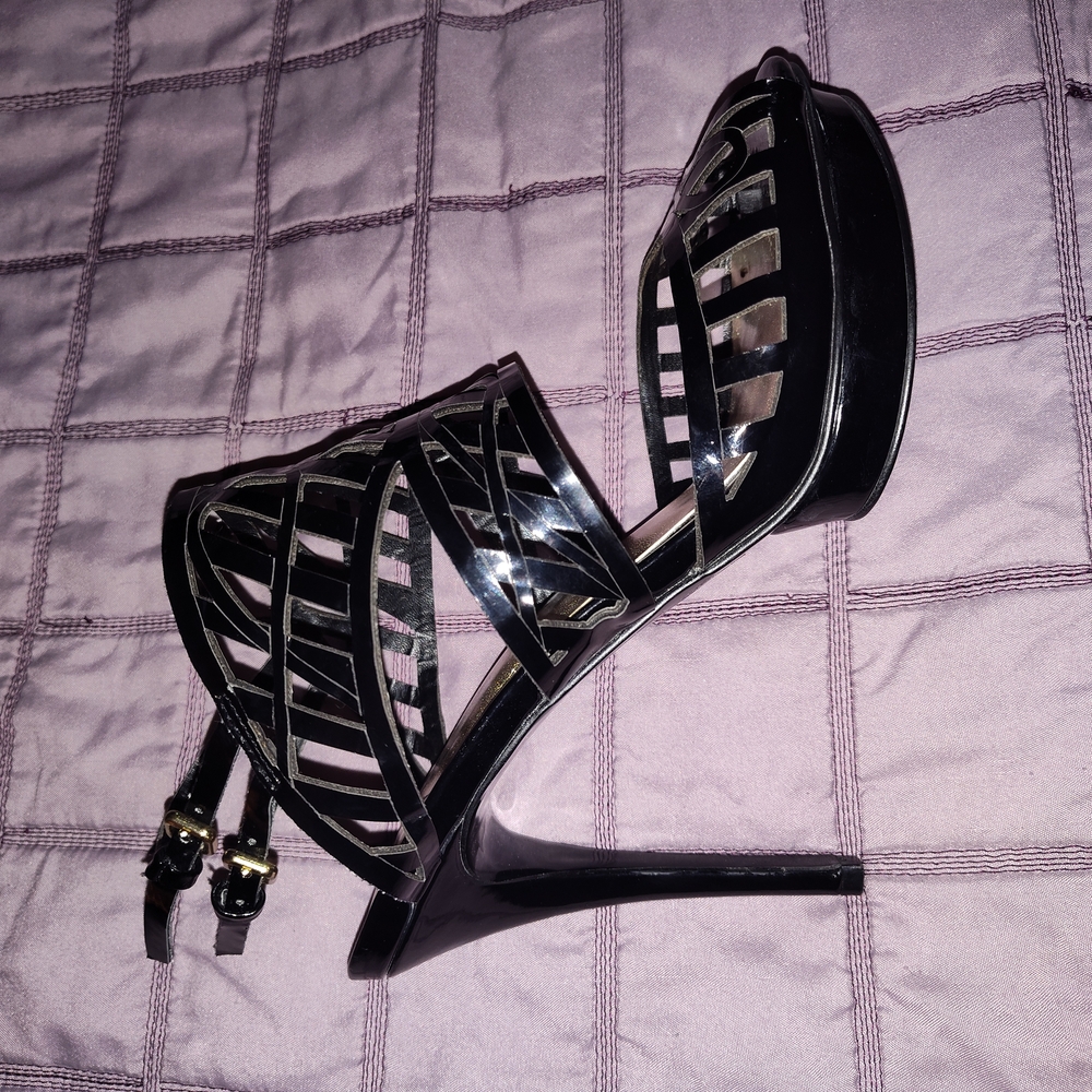 LFL by Lust for Life Black Strappy Heels